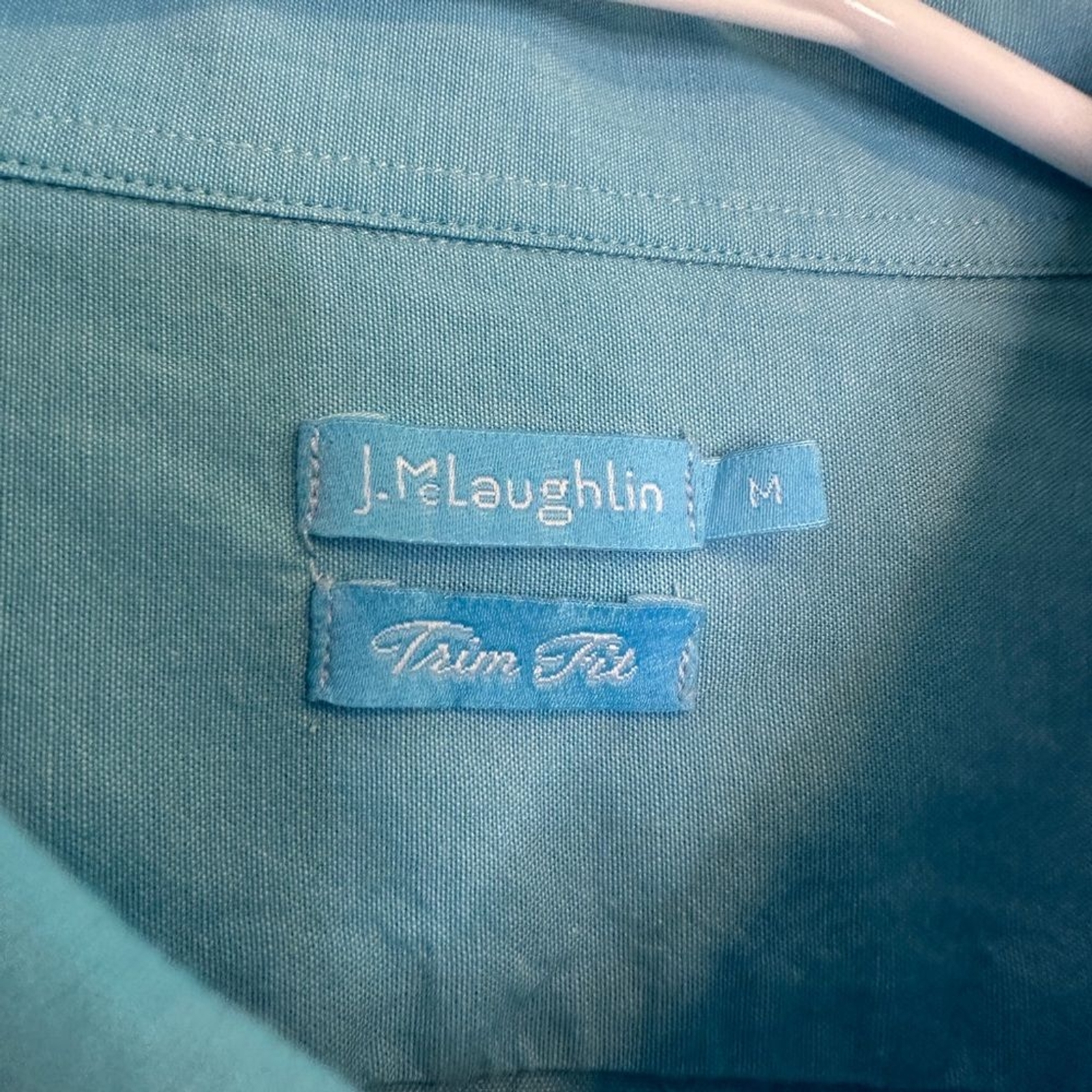 J. McLaughlin Collared Button Down Light Blue Men… - image 3