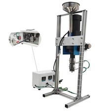 Vertical 3D Single Screw Extruder 0.984" Screw Dia. Plastic Polymer Extruder