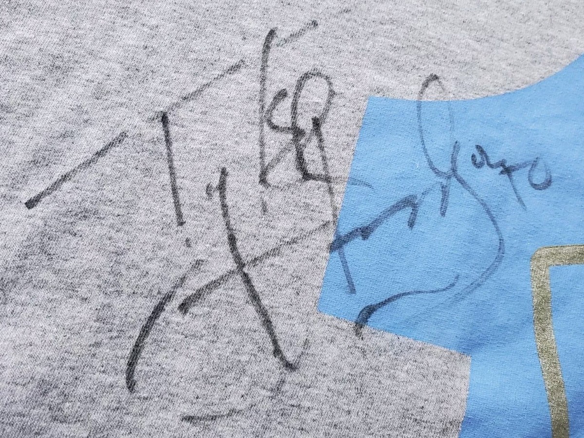 Dual AUTOGRAPHED North Carolina UNC Tyler Hansbrough Danny Green