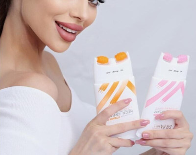 Dr Rashel Collagen & Vitamin C Neck Cream Multi Function Lift Up Skin Solution