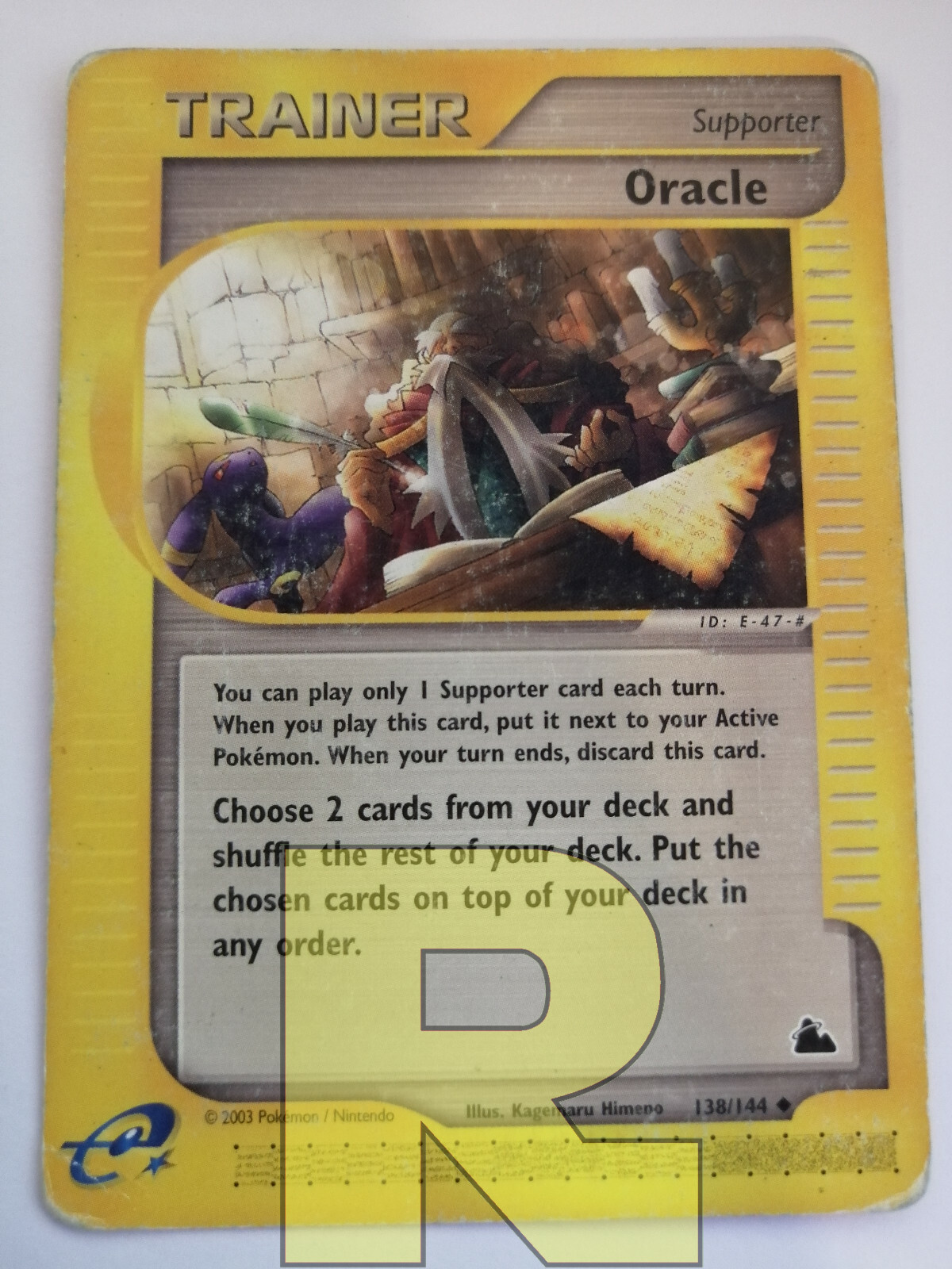 Oracle® Skyridge 138/144® Uncommon® Pokemon® English® Good-