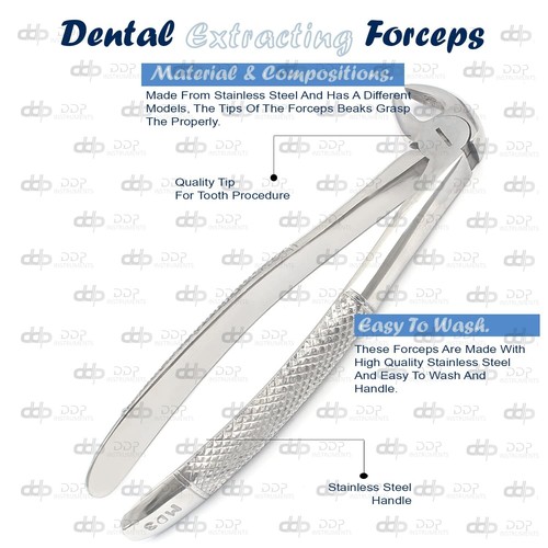 PINZA ESTRATTIVA MODELLO IDROMELE #MD3 STRUMENTI DENTALI - Foto 3 di 6