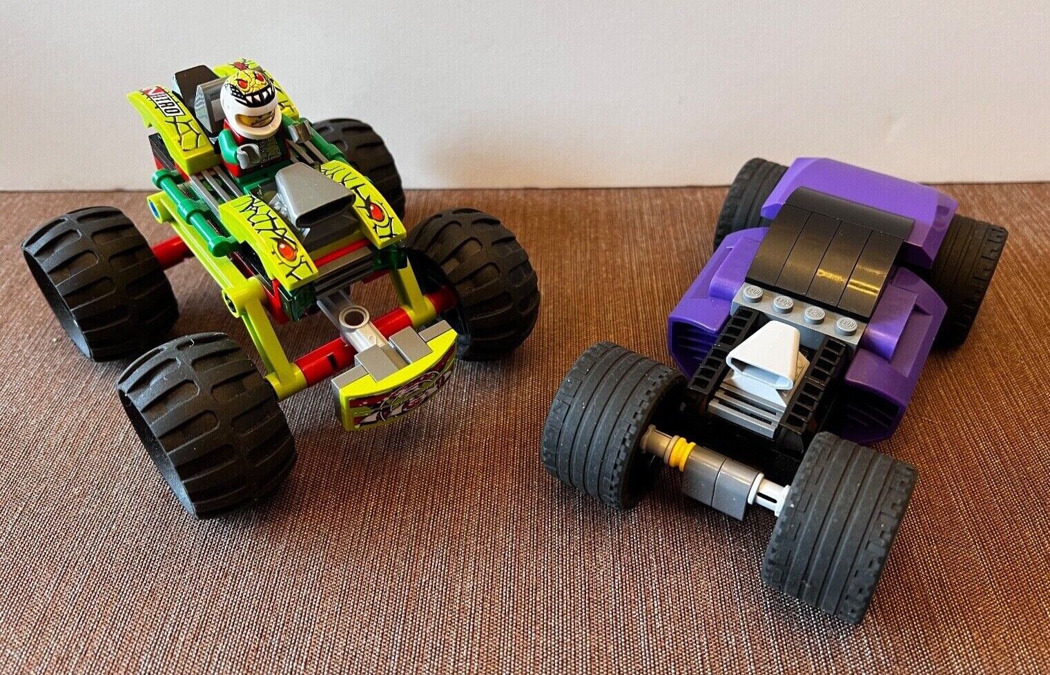 LEGO Racers: Nitro Predator (9095) and Ram Rod (8491)