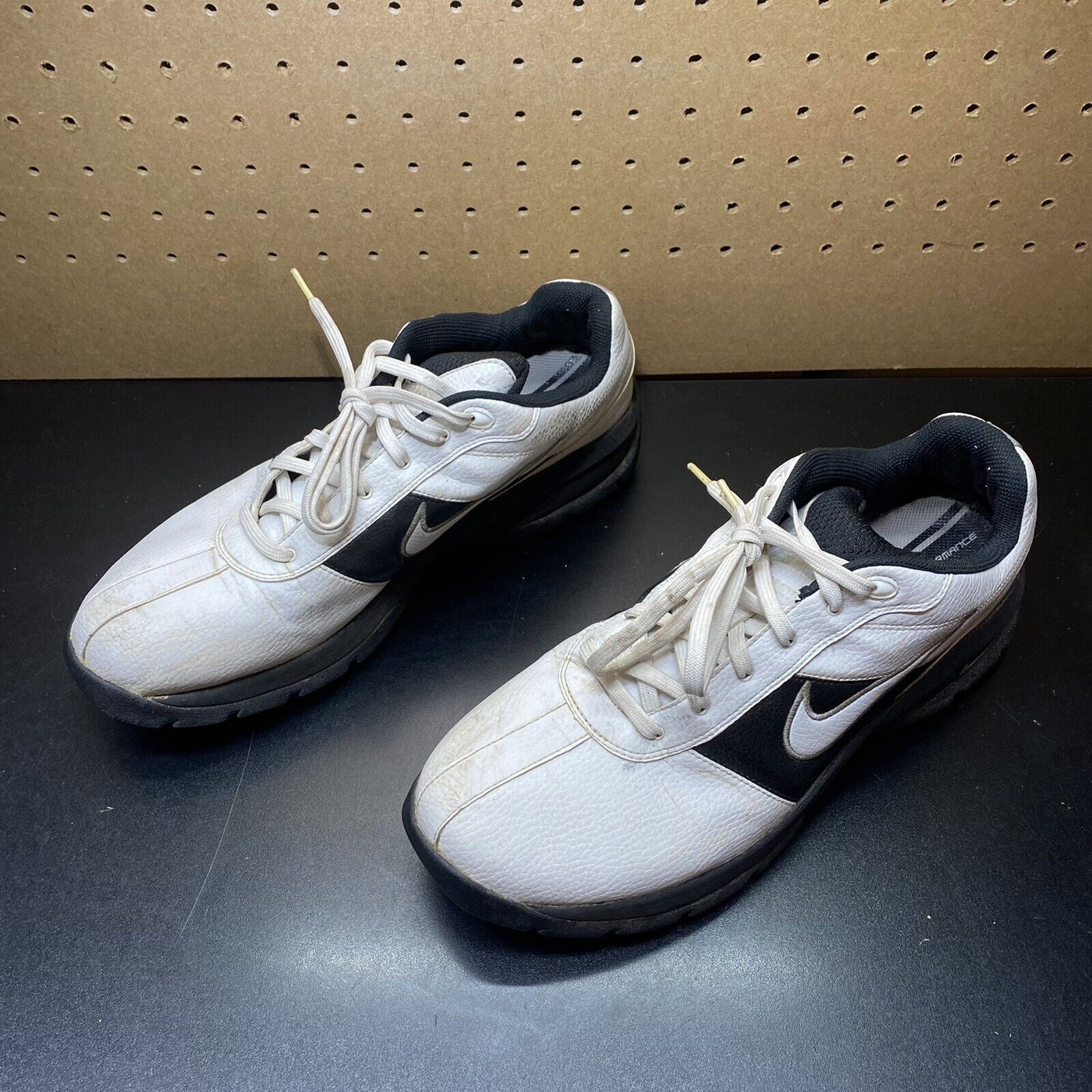 Nike Sport Performance Golf Shoes White &  Black … - image 5