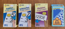 Vtg Flash Cards Addition, Subtraction, Multiplication  Division