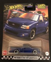 Hot Wheels 99 Ford F 150 Svt Lightning Boulevard Premium Neu & Ovp