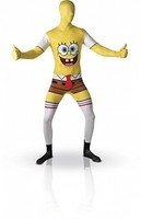 Rubie's Official Spongebob Square Pants 2nd Skin, Adult Costume - Large Rubie's Official Spongebob Square Pants 2nd Skin, Adult Costume - Large