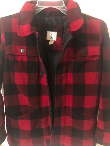 End big boys micro fleece jacket Size S 