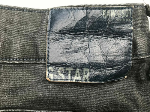 .G-Star 'ARC 3D JEG SKINNY WMN' Black Coated Superskinny Jeans W28 L34 AU10 - Picture 7 of 10