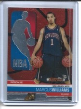 Marcus Williams Nets 2006-07 Topps Full Court Basketball Rookie Card #136. rookie card picture