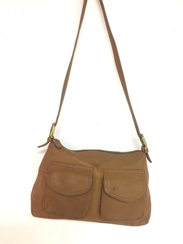 FOSSIL 1954 Shoulder Bag Purse Brown 