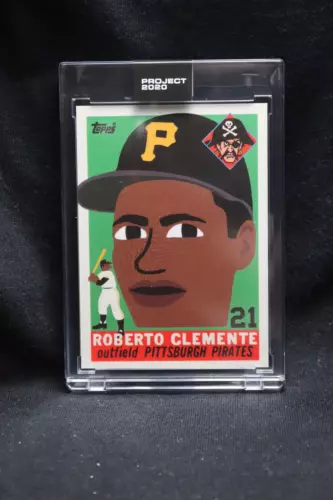 Roberto Clemente 182 2020 Topps Project 2020 by Keith Shore PR: 3,592 (w/Box)