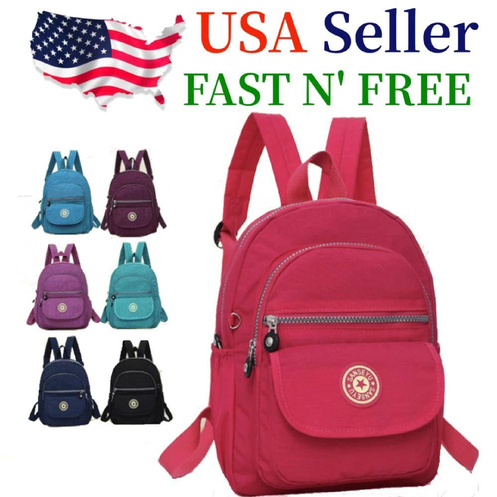 Smart Products Backpack Women Backpack Purse Nylon Anti-theft Fashion  Casual Lightweight Travel School Shoulder Bag 10 L Backpack Brown - Price  in India | Flipkart.com