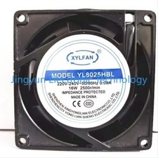 XYLFAN YL8025HBL 220V-240V 0.09A 16W 2500r/min 8CM Axial Cooling Fan