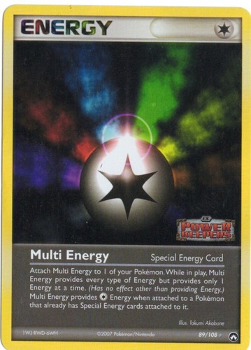 2007 Pokemon EX Power Keepers Lightning Energy Holo 106/108 PSA 9