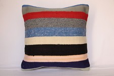 16x16 pillow,Bohemian pillow,Kilim pillow,Thr...