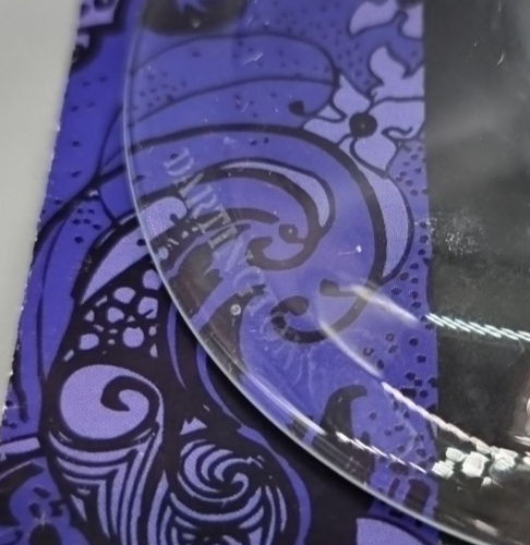 Fabuloso diseño de vidrio de flautas Dartington de Llewelyn Bowen, rosa - exótico. - Imagen 5 de 6