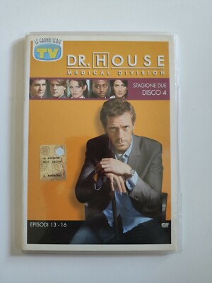 DR.HOUSE MEDICAL DIVISION STAGIONE DUE DISCO 4 - DVD LE GRANDI SERIE TV SORRISI