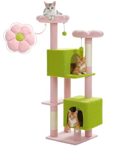 PAWZ Road Cat Tree Tower Condo Scratching Post Scratcher House for Large Cats - Picture 7 of 42