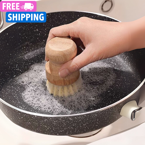 Dishwashing Brush For Pans And Dishes Kitchen Cleaning Brush Household Supplies