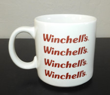 Vintage Winchell's Donuts Classic Ceramic Coffee Mug Davidcraft Taiwan