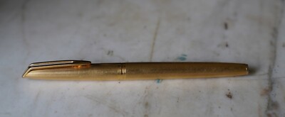 Stylo Roller Waterman CF Laque Bleu Nuit Et Plaqué Or 18 Carats - Version Rare Occasion