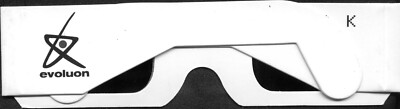 Kraftwerk 3D-Brille vom Konzert im Evoluon in Eindhoven!