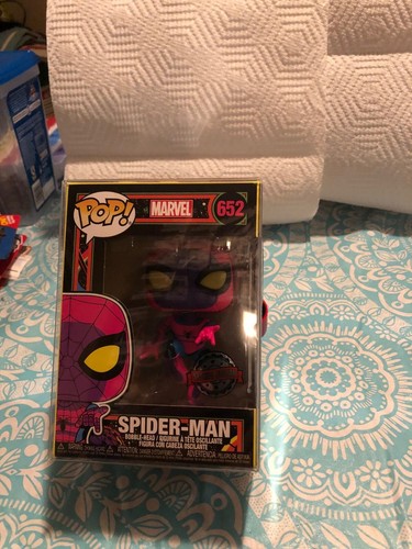 Buy Funko Pop! Black Light Spider-Man 