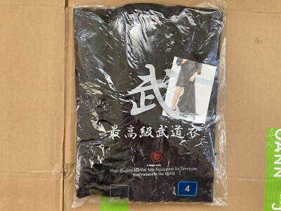 e-bogu Shoaizome Dark Navy Single Layer Kendo Keikogi Size 4 Gi Uniform Top