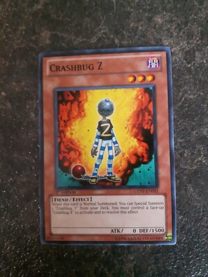 Crashbug Z Effect 1st Edition YuGiOh Card GENE-EN011