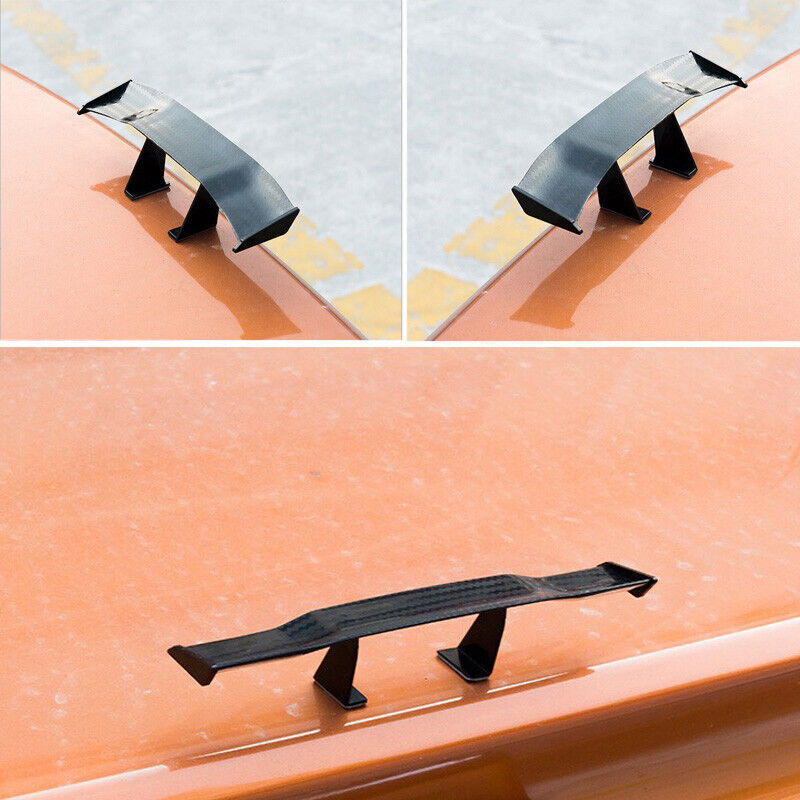 Universal Mini Spoiler Auto Car Tail Decoration Spoiler Wing Carbon Fiber  tenbeautiful, Wish