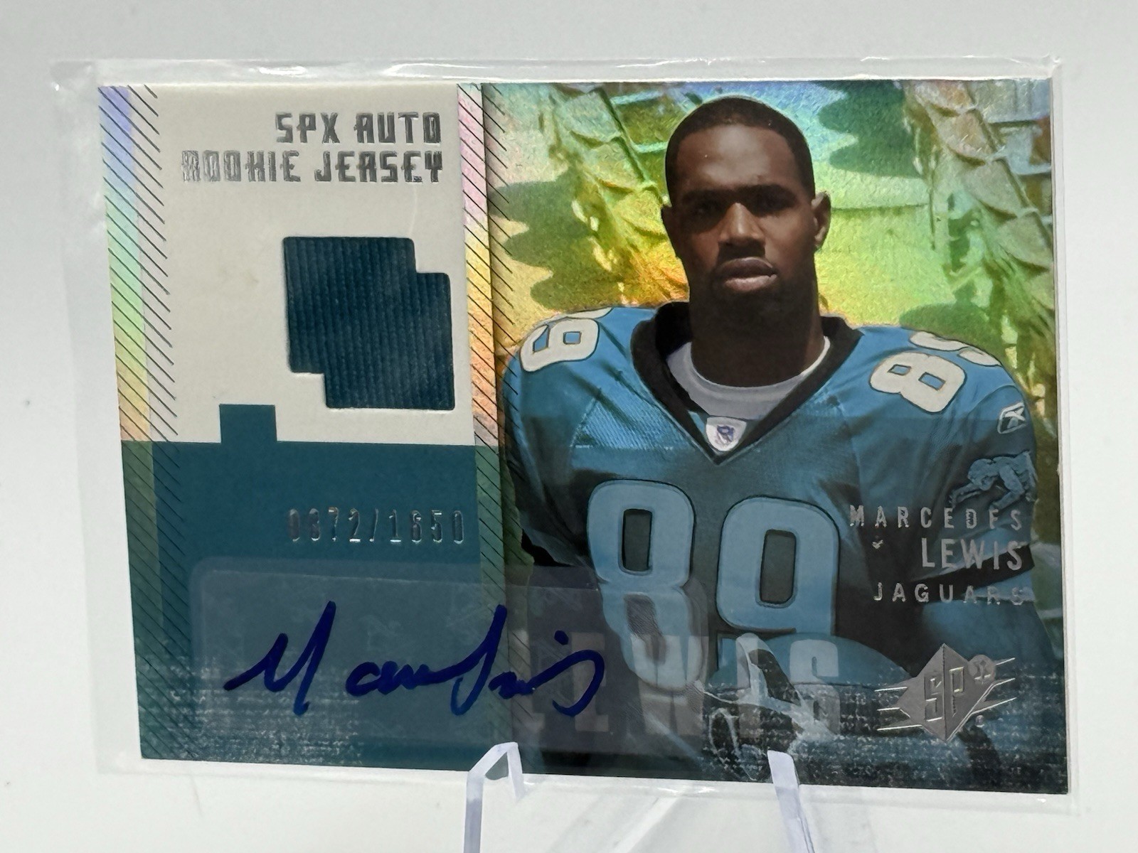 Marcedes Lewis Spx #212 Autograph