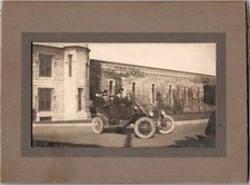 Vintage Framed Photo 1914 Brass Era Touring Car Automobile Snapshot 5.5 X 4 Vintage Framed Photo 1914 Brass Era Touring Car Automobile Snapshot 5.5 X 4
