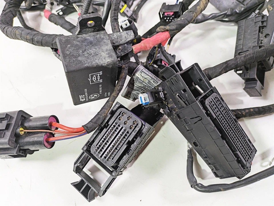 BMW R1200 GS Adv K51 2015 arnés de cableado principal y motor Esa lectura térmica 61118549371 Foto 2 de 4