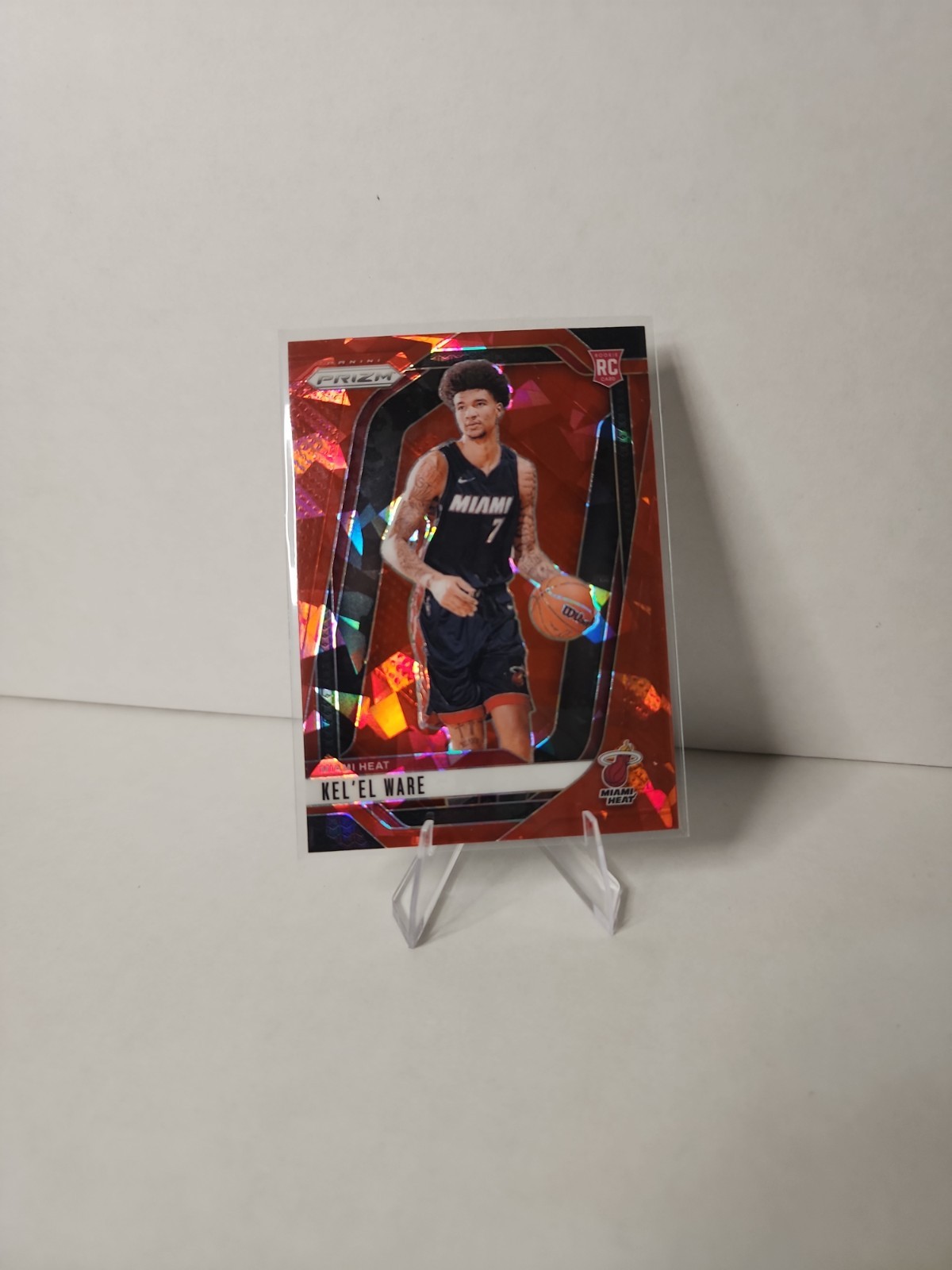 2024-25 Panini Prizm Kel'el Ware #248 Red Ice Prizm (RC)