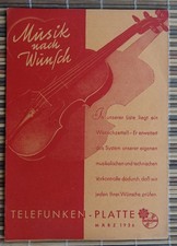 أجهزة الراديو Telefunken Platten.