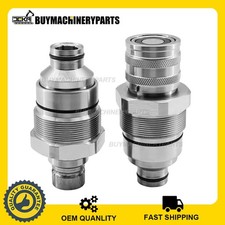 Male Female Flat Face Coupler Kit 7246802 7246799 For Bobcat S450-S770 T450