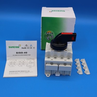 Suntree SISO 40 PV Switch Disconnector DC 1000V 4P 32A DC PV1