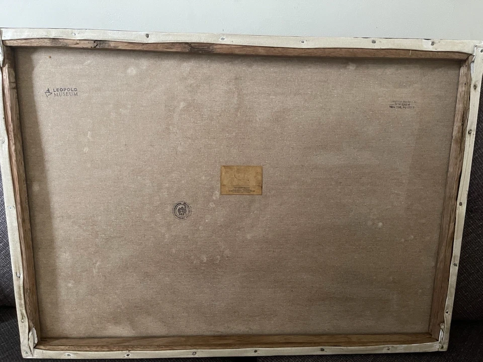 Pintura al óleo sobre lienzo firmada GUSTAV KLIMT Foto 3 de 3