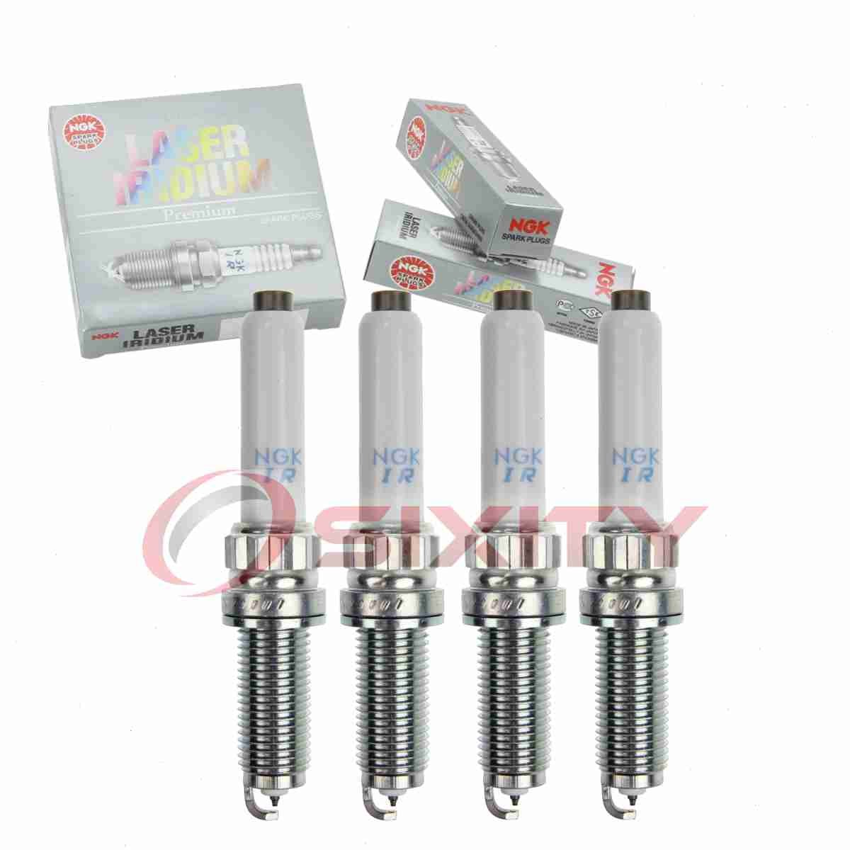 4 pc NGK Laser Iridium Spark Plugs for 2016-2019 BMW X1 2.0L L4 Ignition el