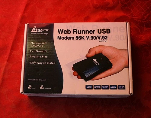 Web Runner USB Modem 56 K V.90/V.92
