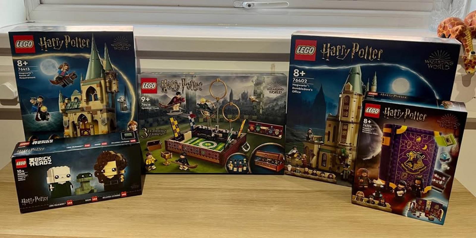 LEGO Harry Potter Bundle – 5 New & Sealed Sets | Hogwarts, Quidditch, BrickHeadz