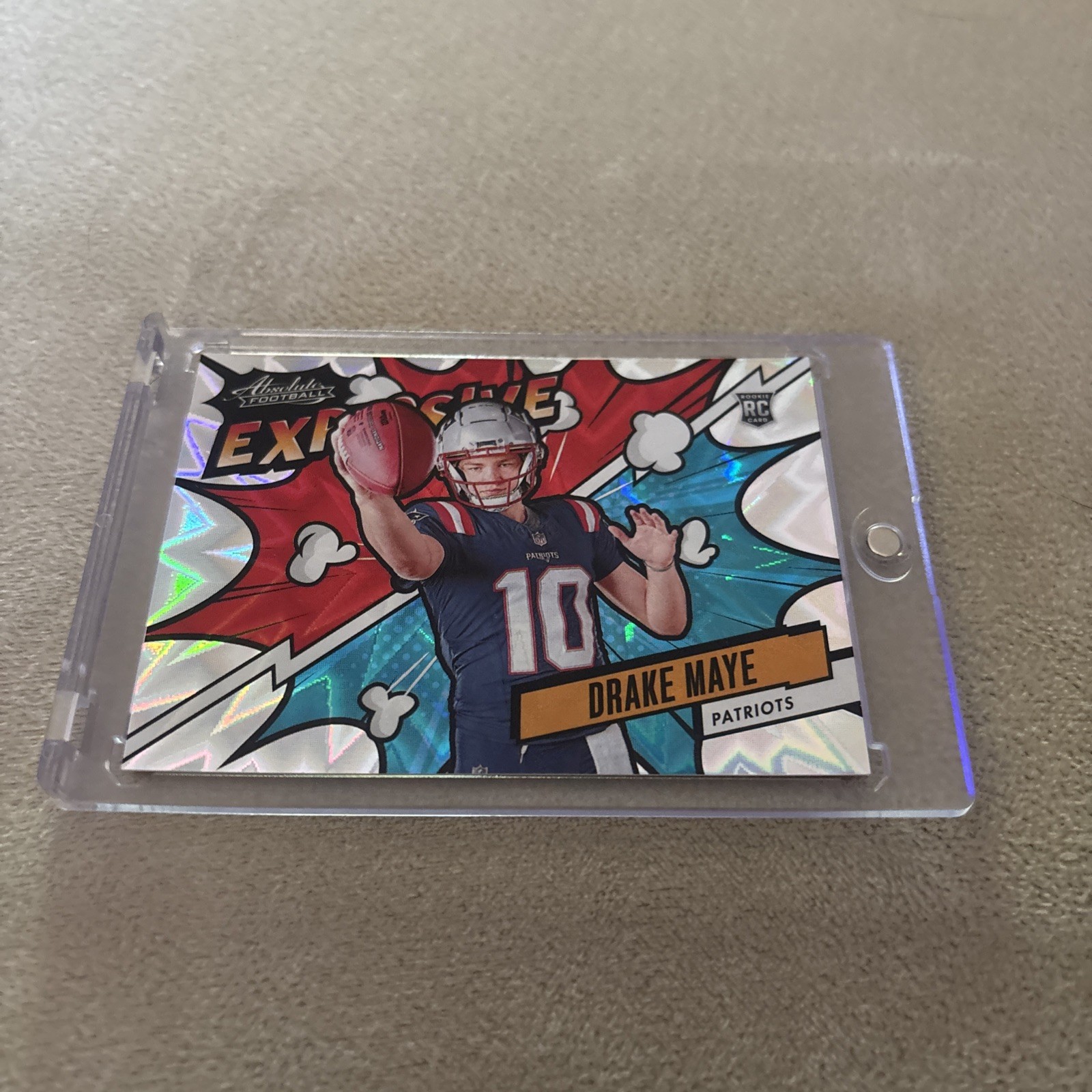 2024 Panini Absolute - Explosive Drake Maye #EX-DME (RC)