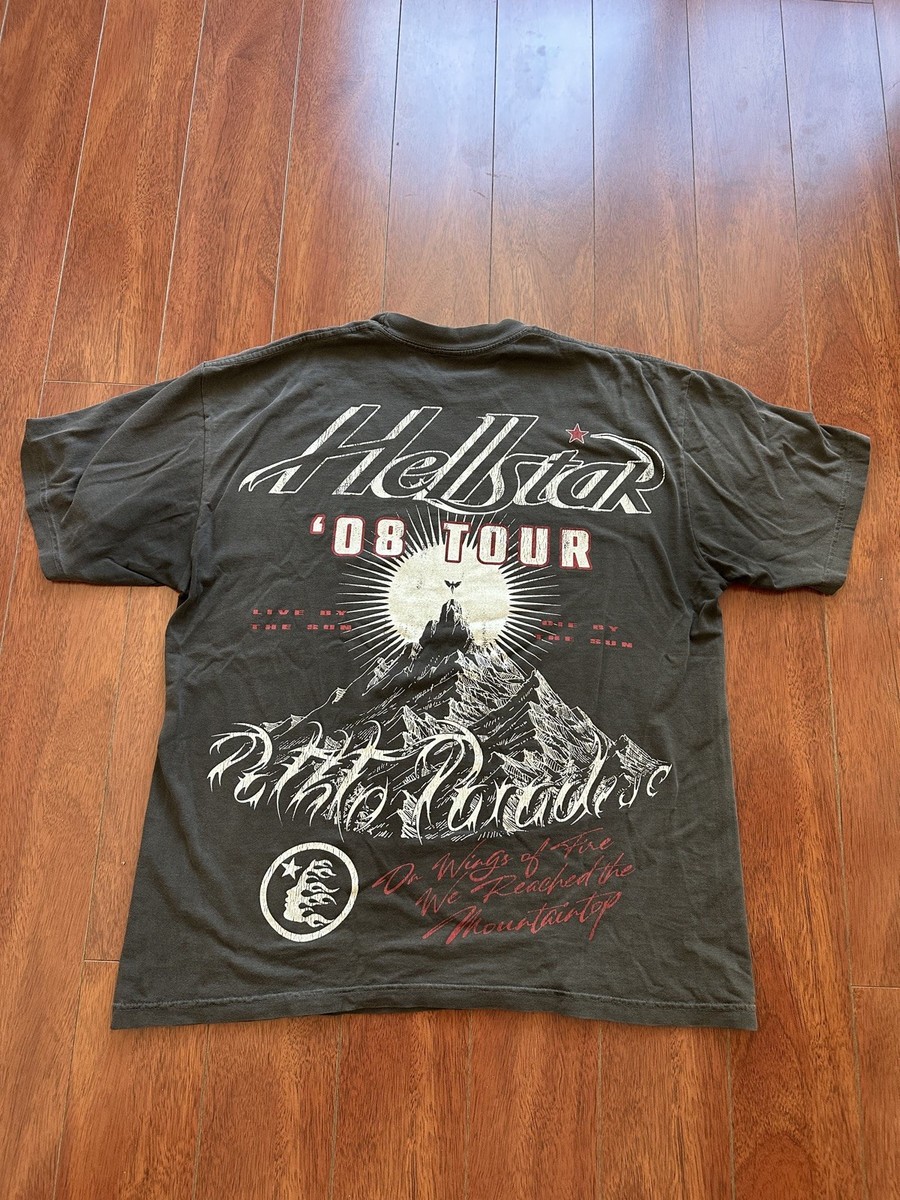 Hellstar Hell Star Studios 08 Tour Angel T-shirt Size Large Path