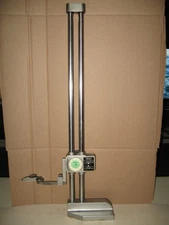 USED mitutoyo height gage No 192-114 .001 to 24" with .0005 indicator.