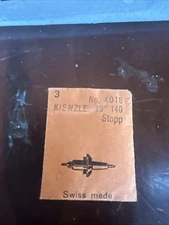 Kienzle Balance Staff watch part No . 4018 Set Of 3