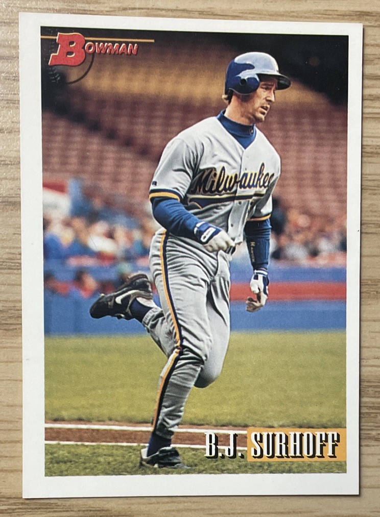 1993 Bowman - B.J. Surhoff #71