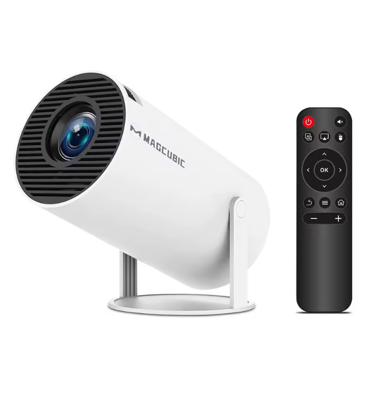 Projecteur portable HY300 Pro+ 8000LM avec connexion WiFi 4K supportée