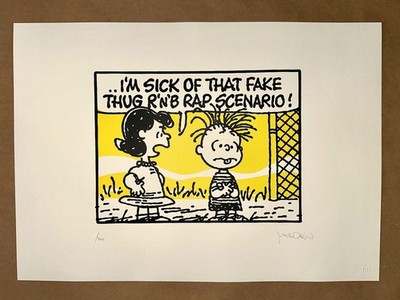 Mark Drew - I'm Sick of that Fake Thug (Dead Prez) Limited Edition 2024 Screen P