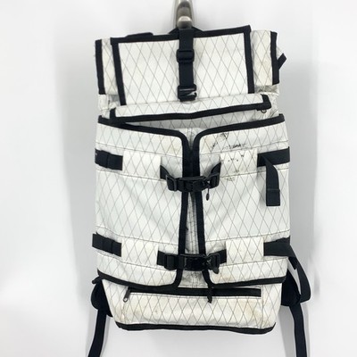 Mission Workshop Backpack Rhake Laptop Bag White Black Nylon SPOTS